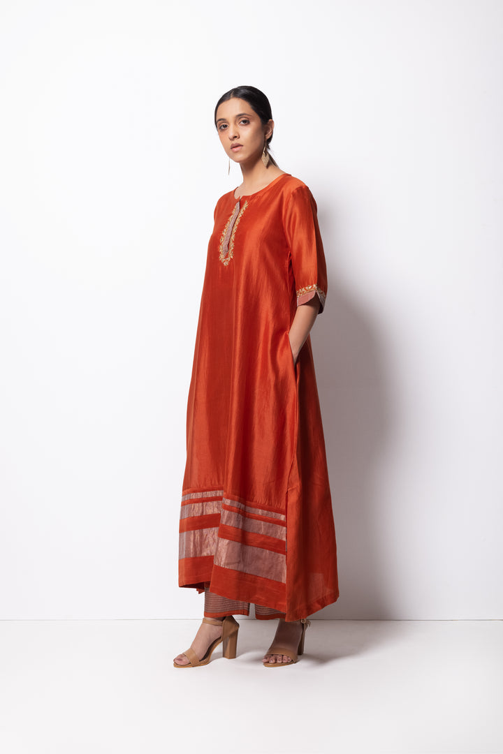 A-Line Kurta Full Set