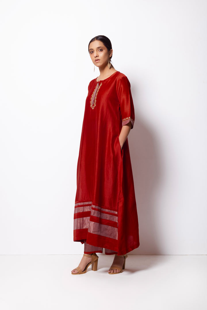 A-Line Kurta Full Set