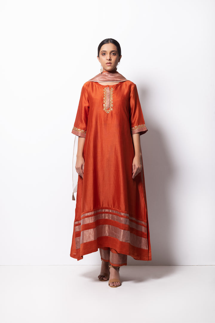 A-Line Kurta Full Set