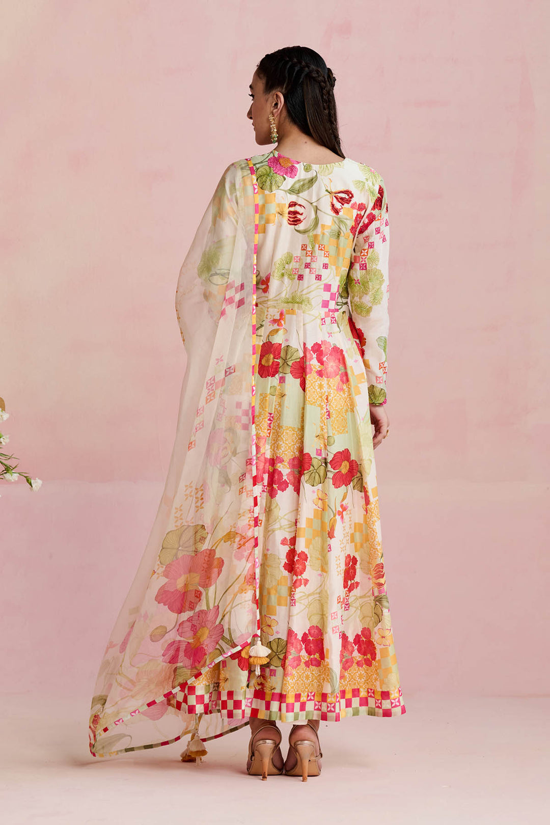 Zoho Anarkali Set