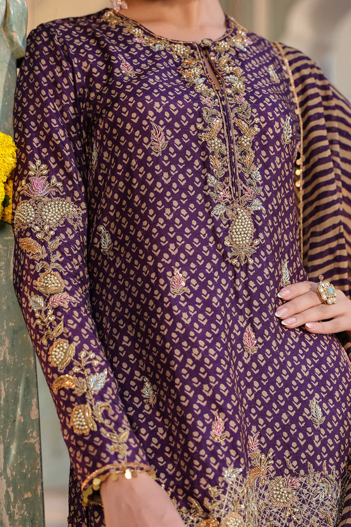 riwayat printed sharara set