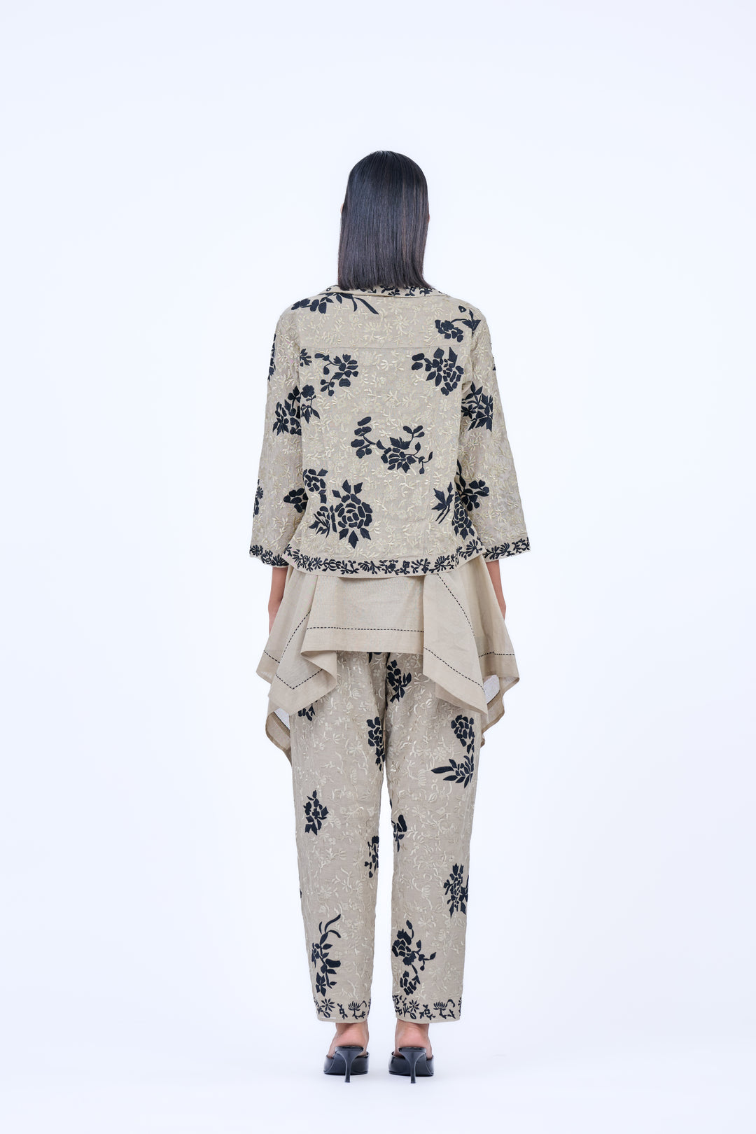 embroidered pant