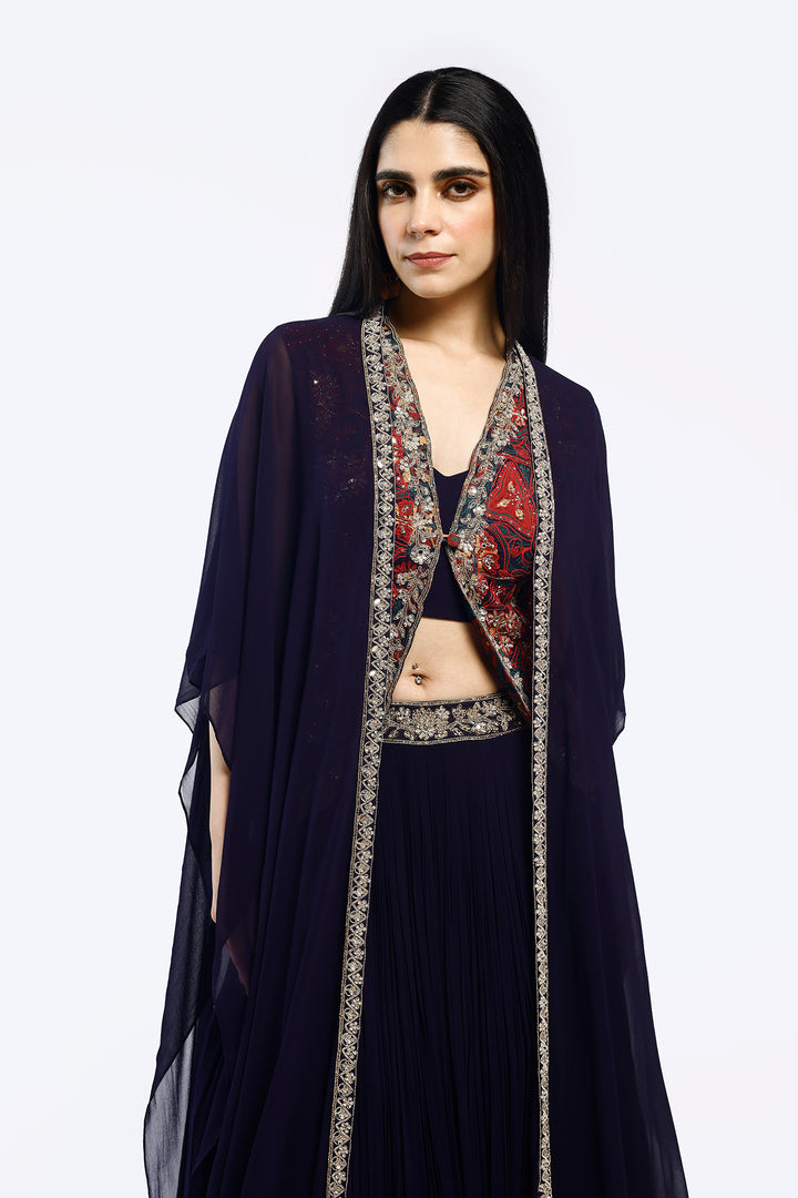 Arcane Jacket Lehenga