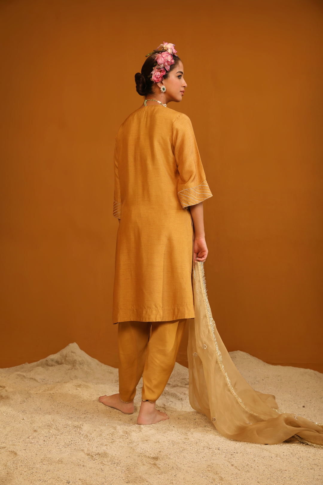 shabana dhoti set