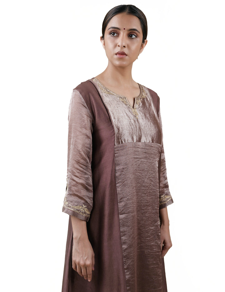 Striped Kurta Set