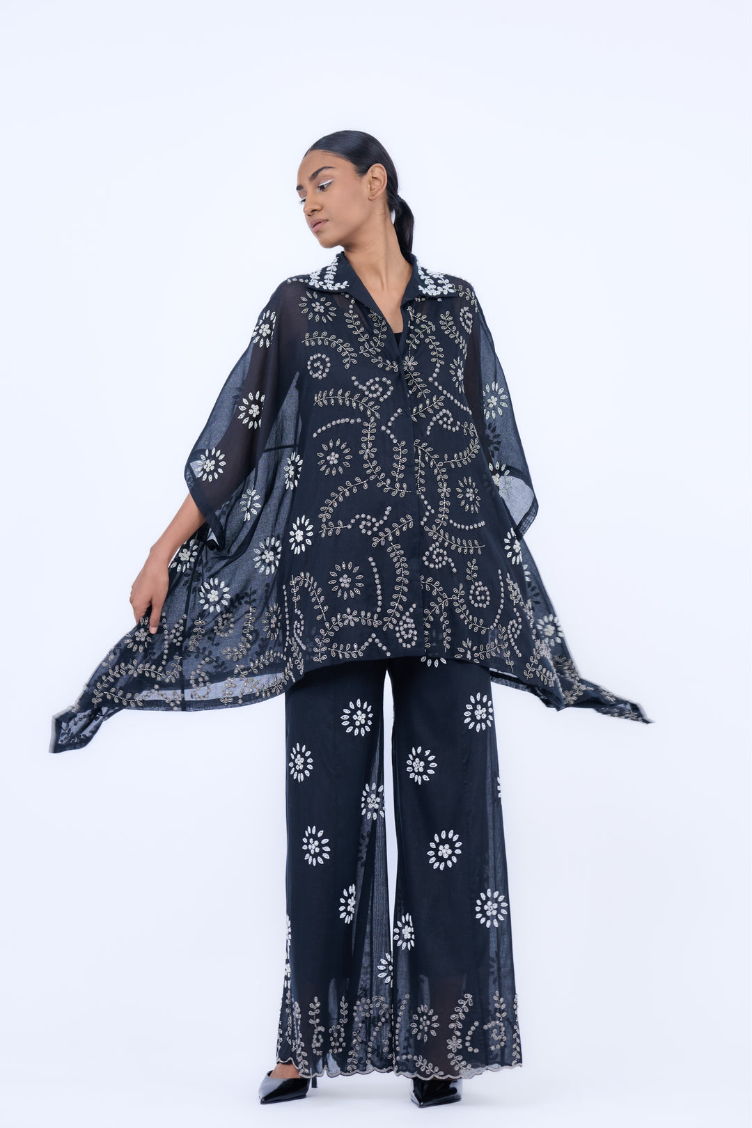 handkerchief cape shirt