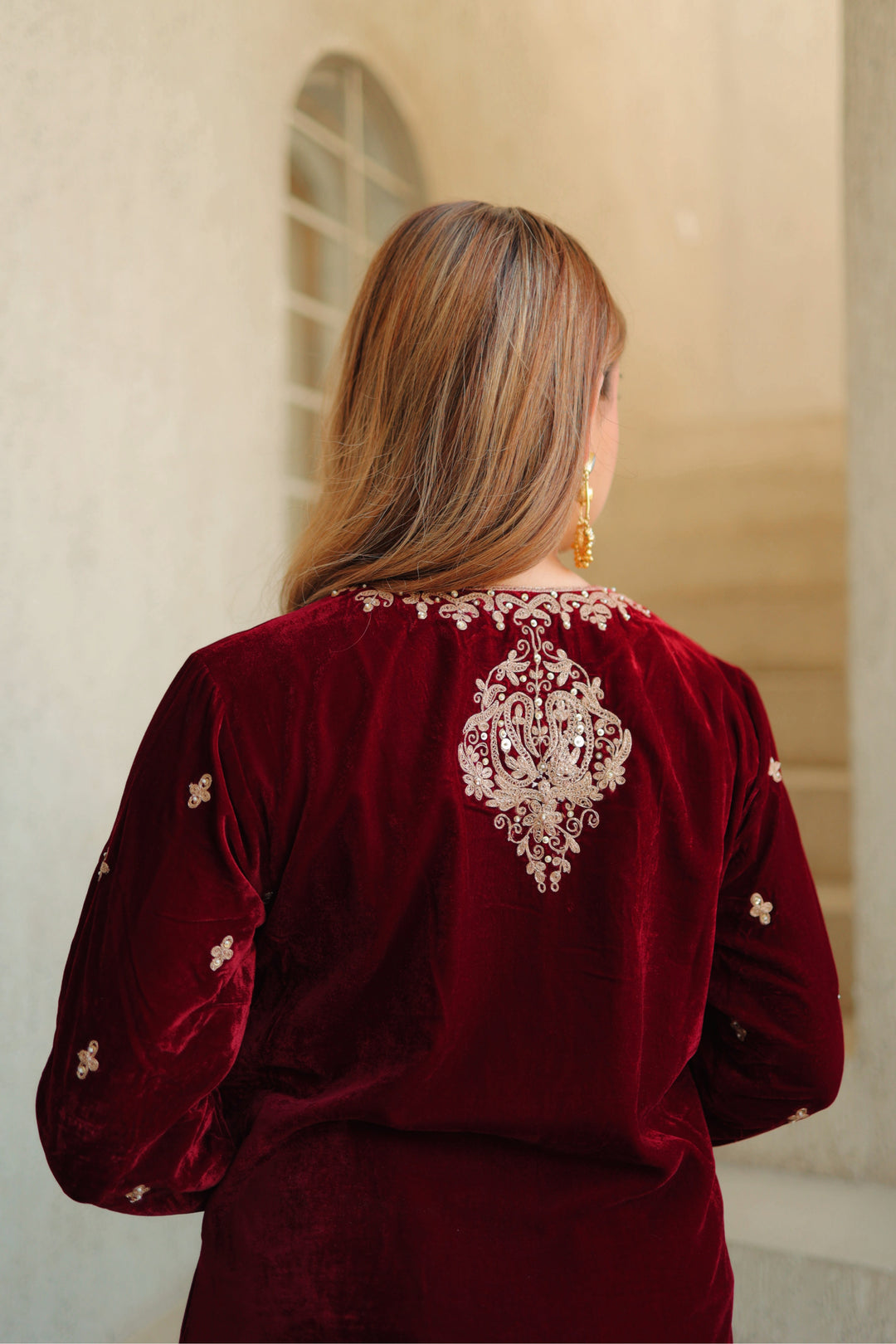 naima-short kurta with salwar