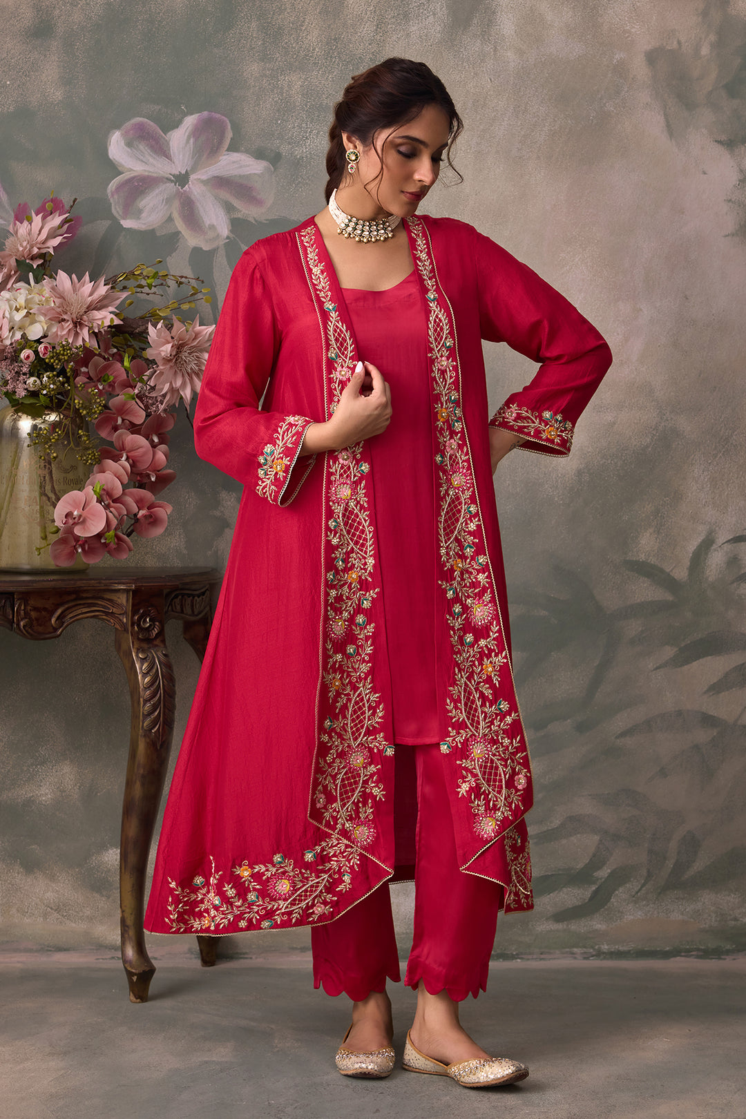 Mehfil Cape Set