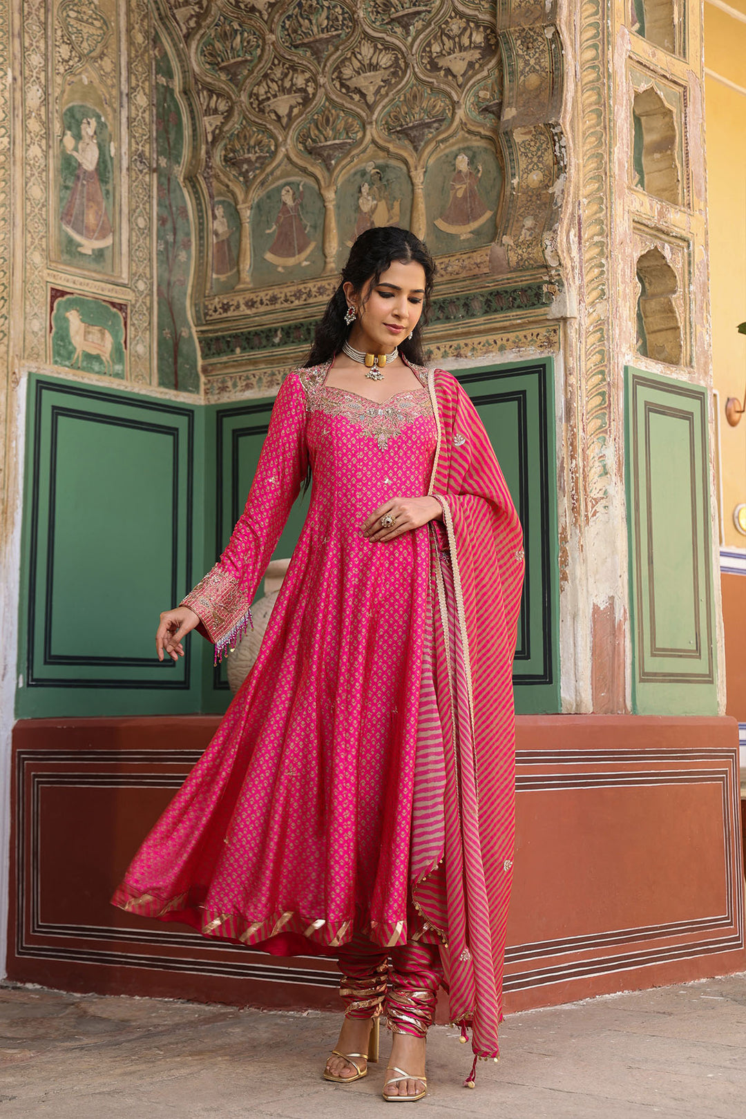 riwayat printed kalidar set