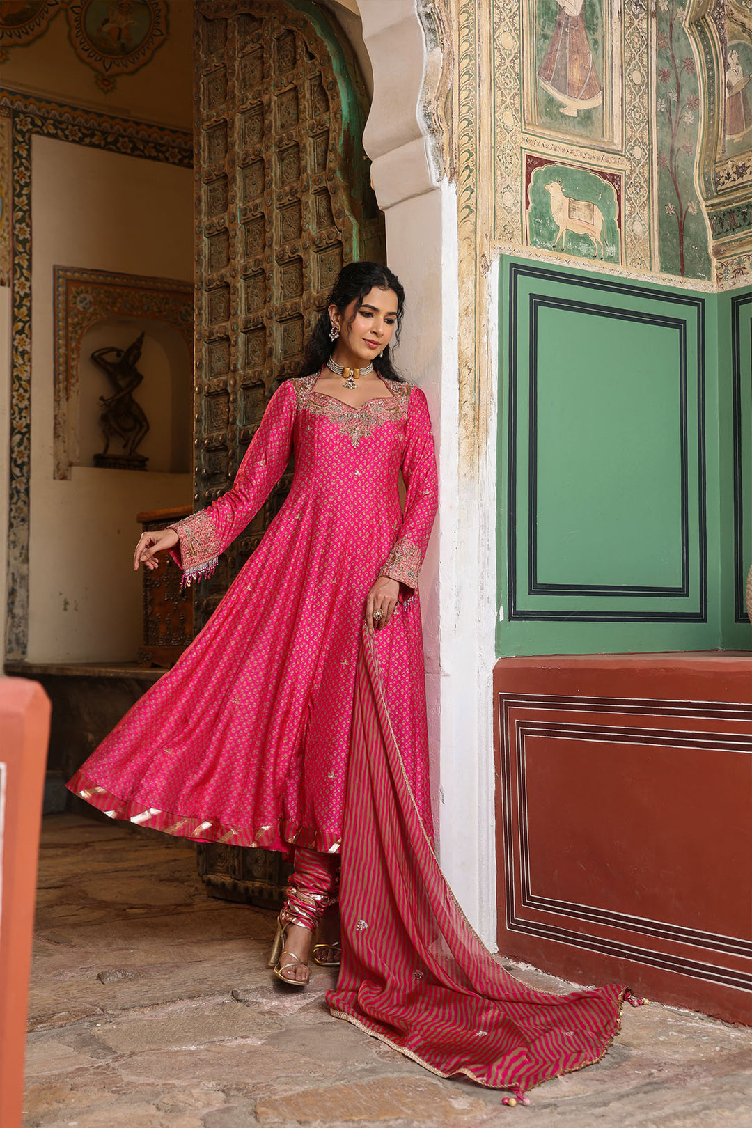 riwayat printed kalidar set