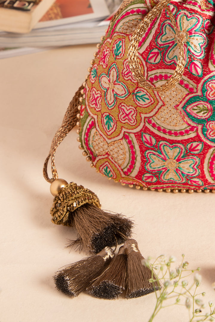 Amna Embroidered Potli Bag