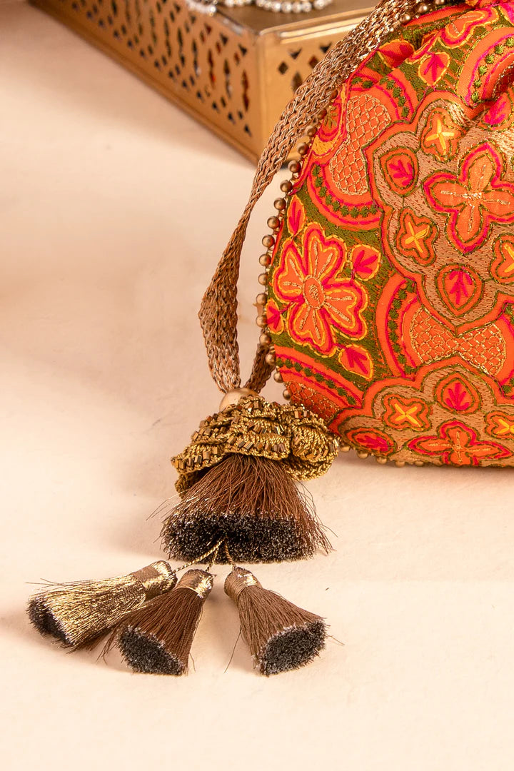 Amna Embroidered Potli Bag