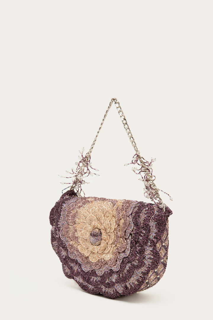 coco beaded sling - amethyst