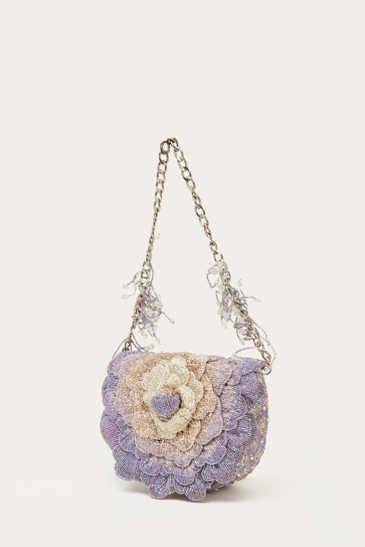 coco mini beaded sling - lavender