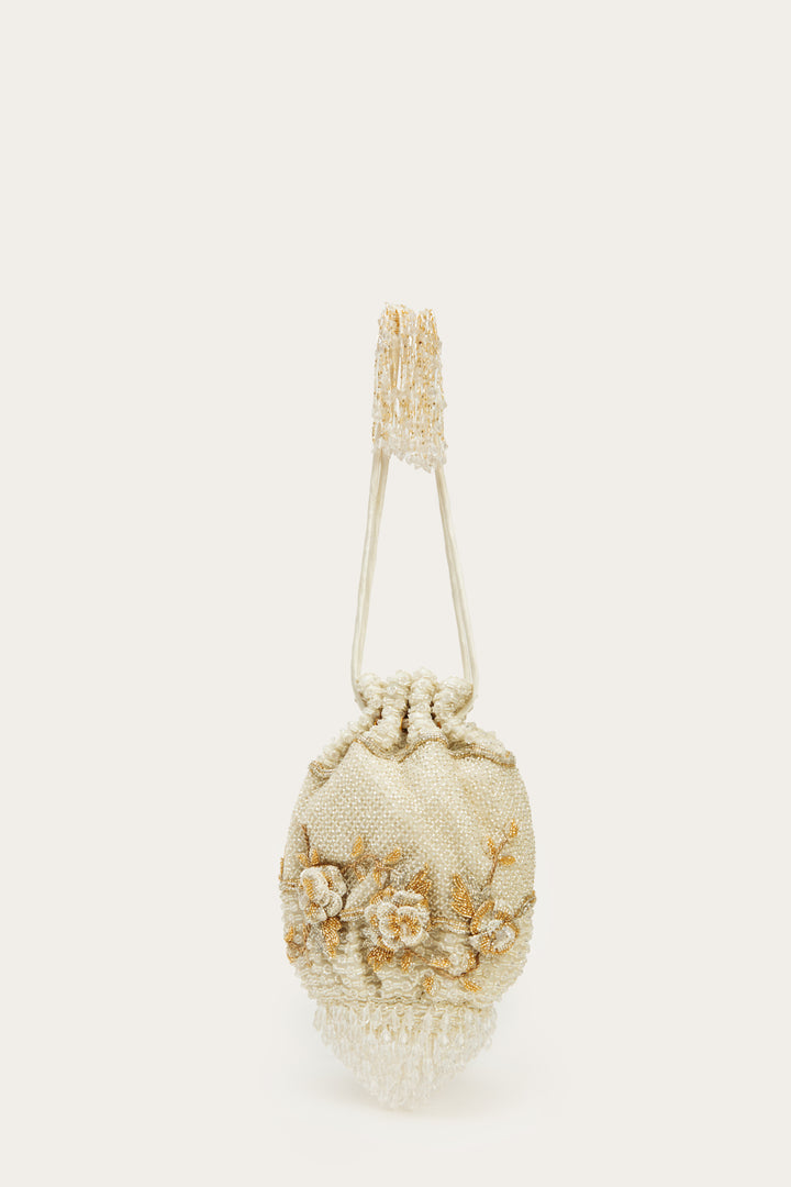 ella chandelier drawstring ivory