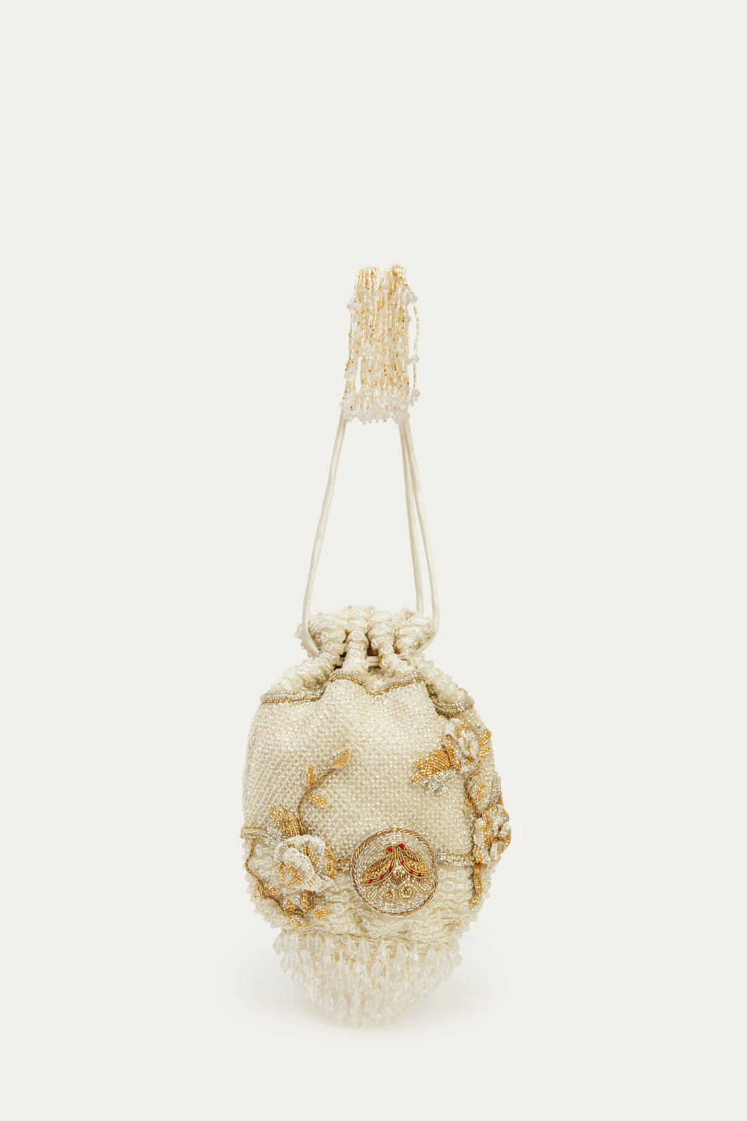 ella chandelier drawstring ivory