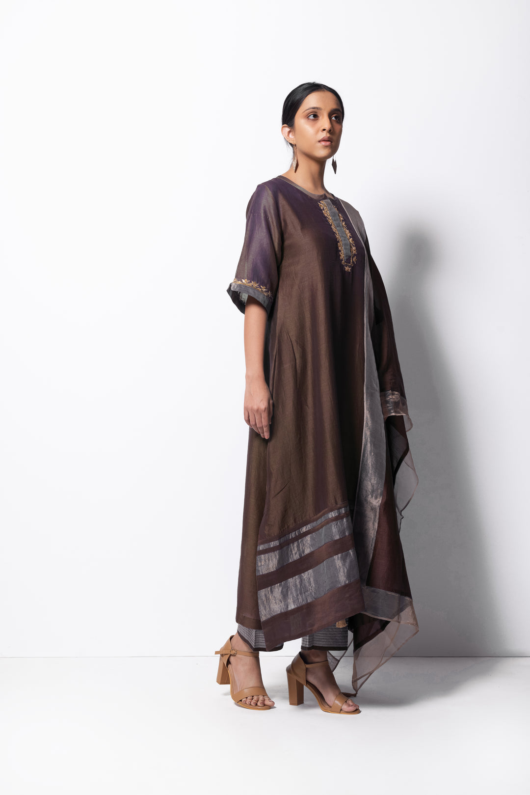 A-Line Kurta Full Set