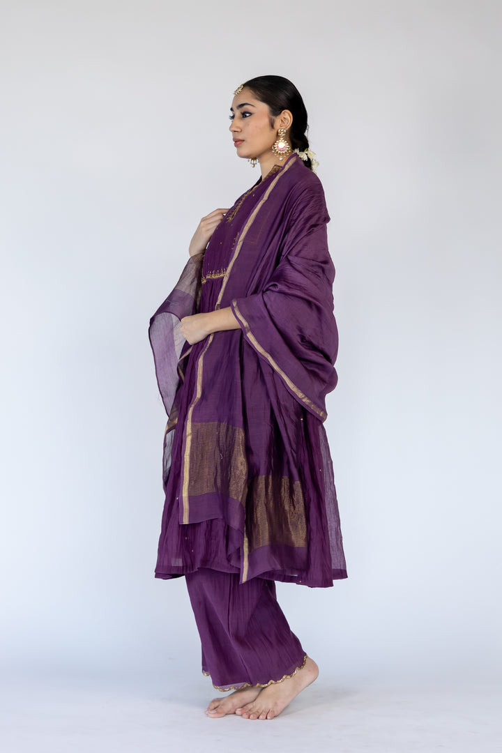 farah yoke kurta set