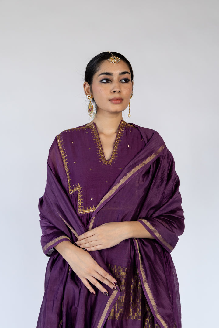 farah yoke kurta set