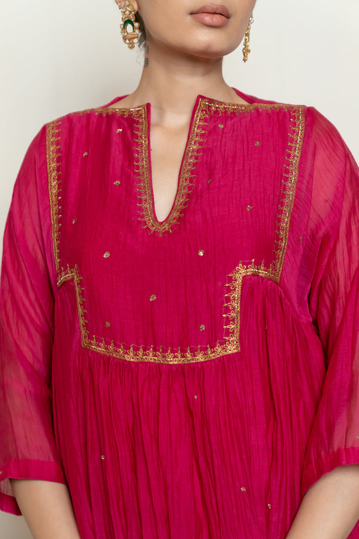 farah yoke kurta set