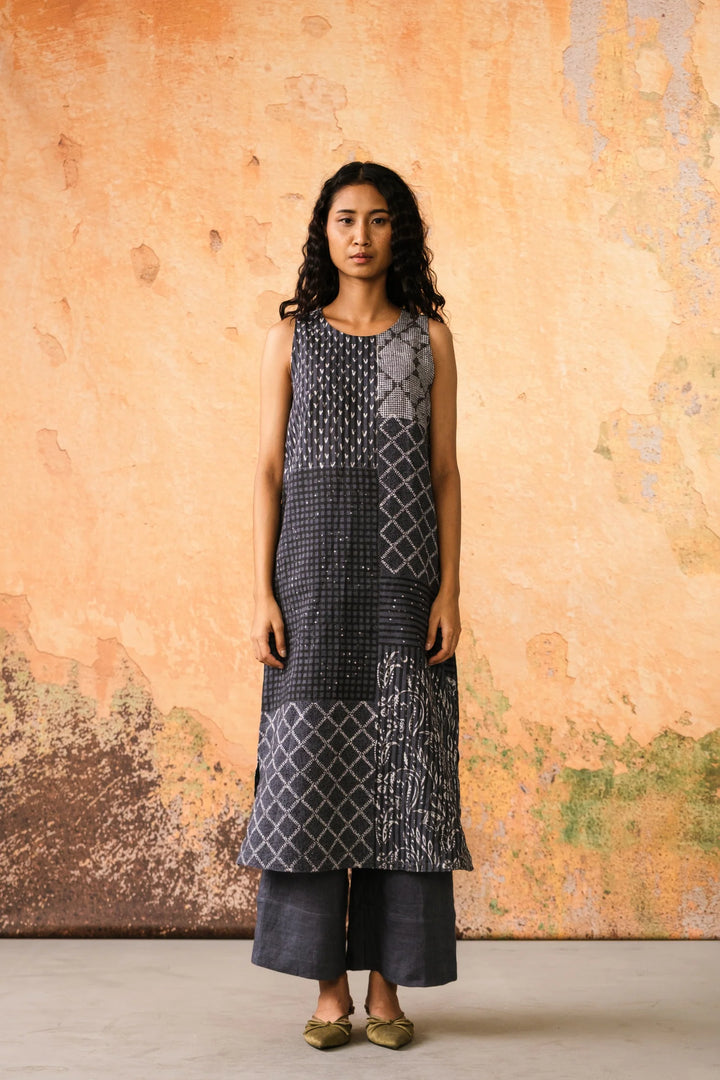 Stone Blue Amaya Tunic Pant Set