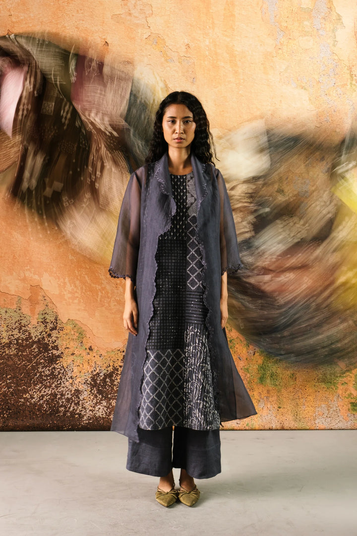 Amaya Tunic Pants Set With Luna Jacket