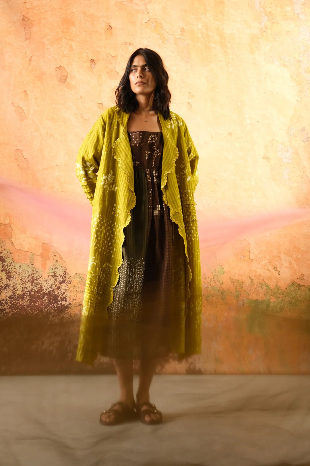 Nerissa Dress With Mavi Jacket