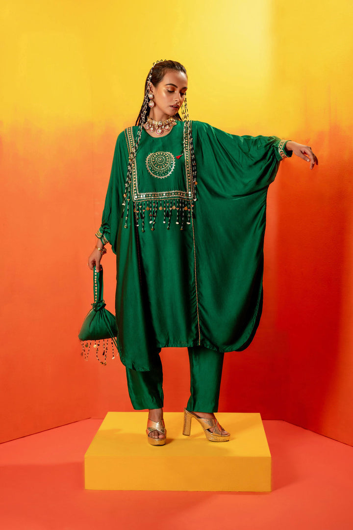 Vani Green AntiFit Kurta Set