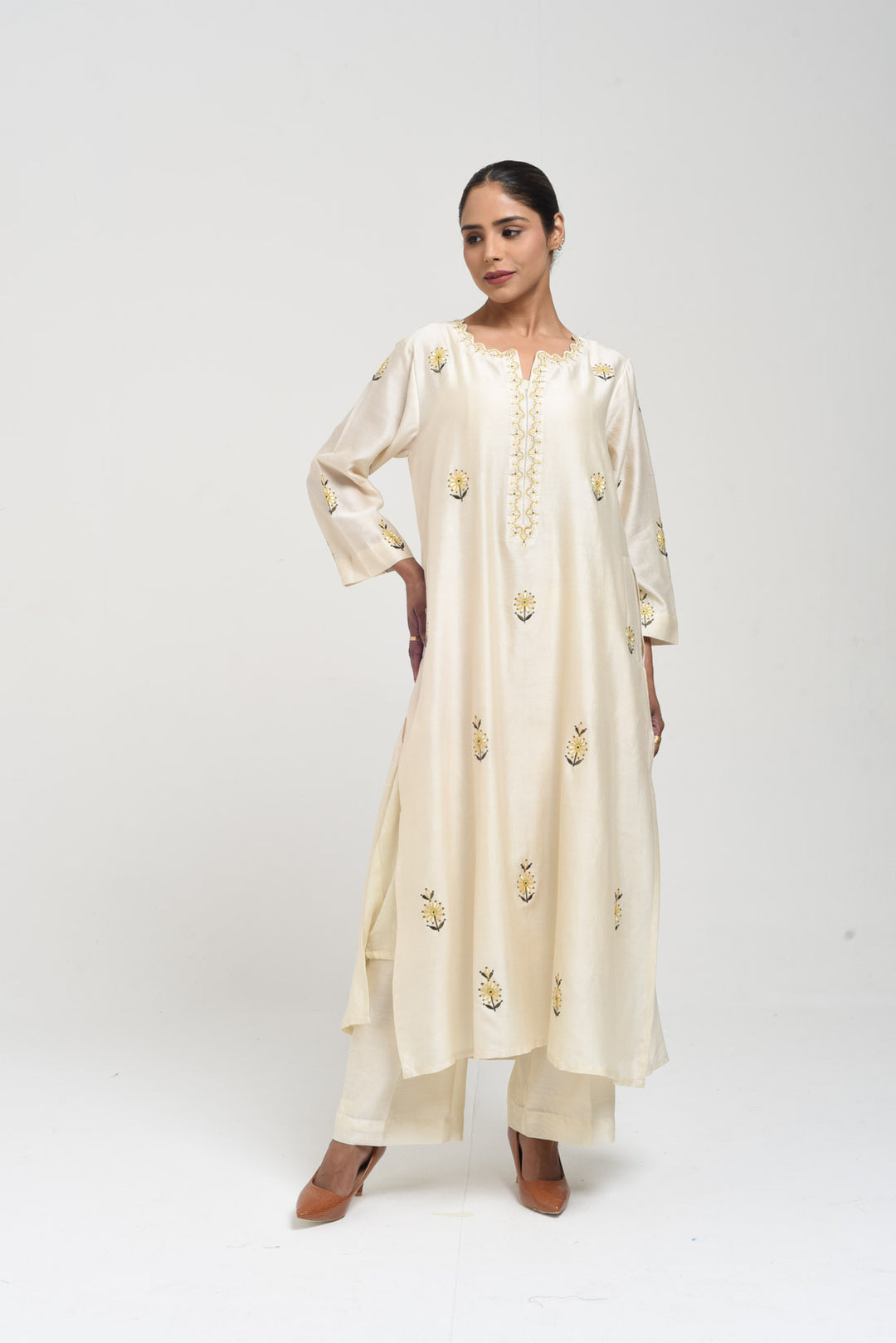 chanbeli kaftan set