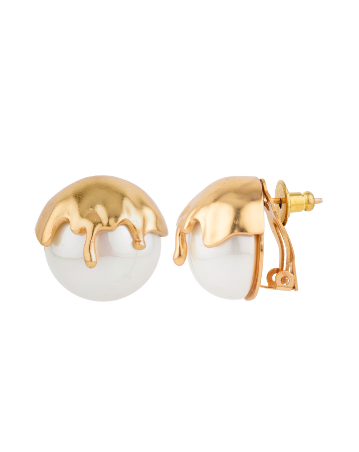 dune studs-golden