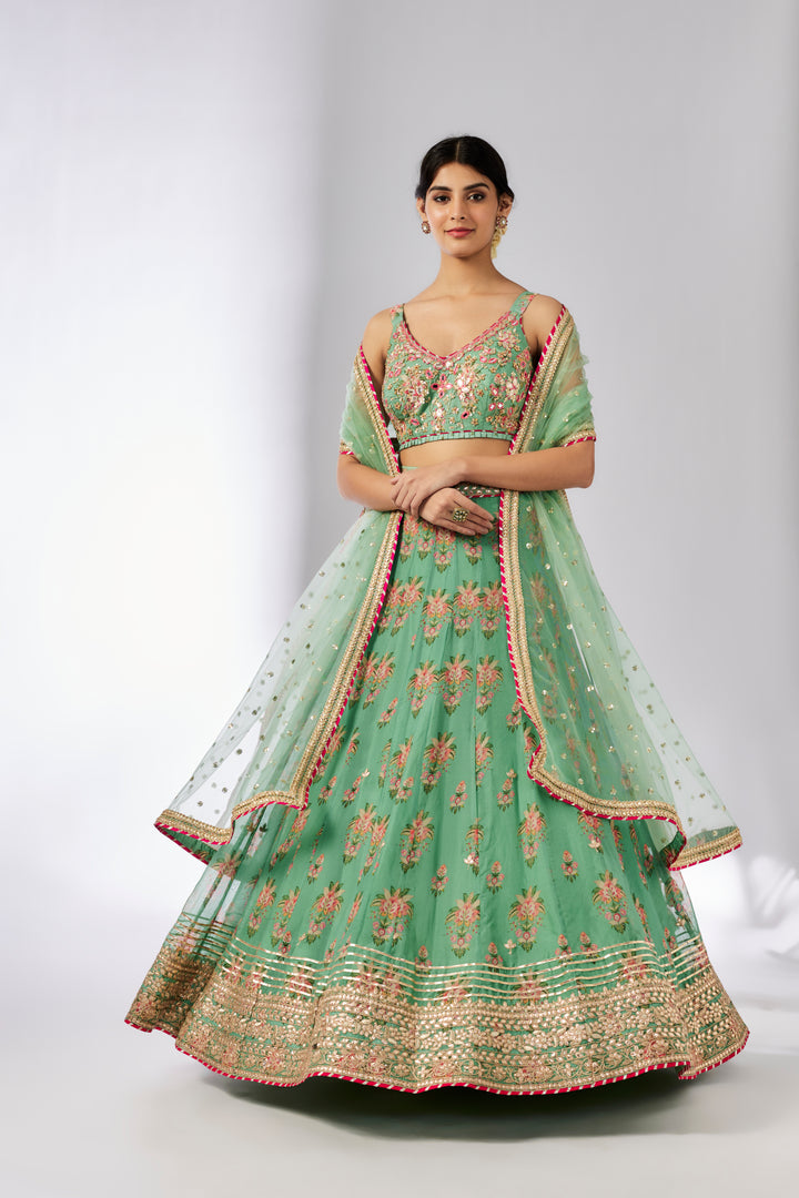 malini lehenga set