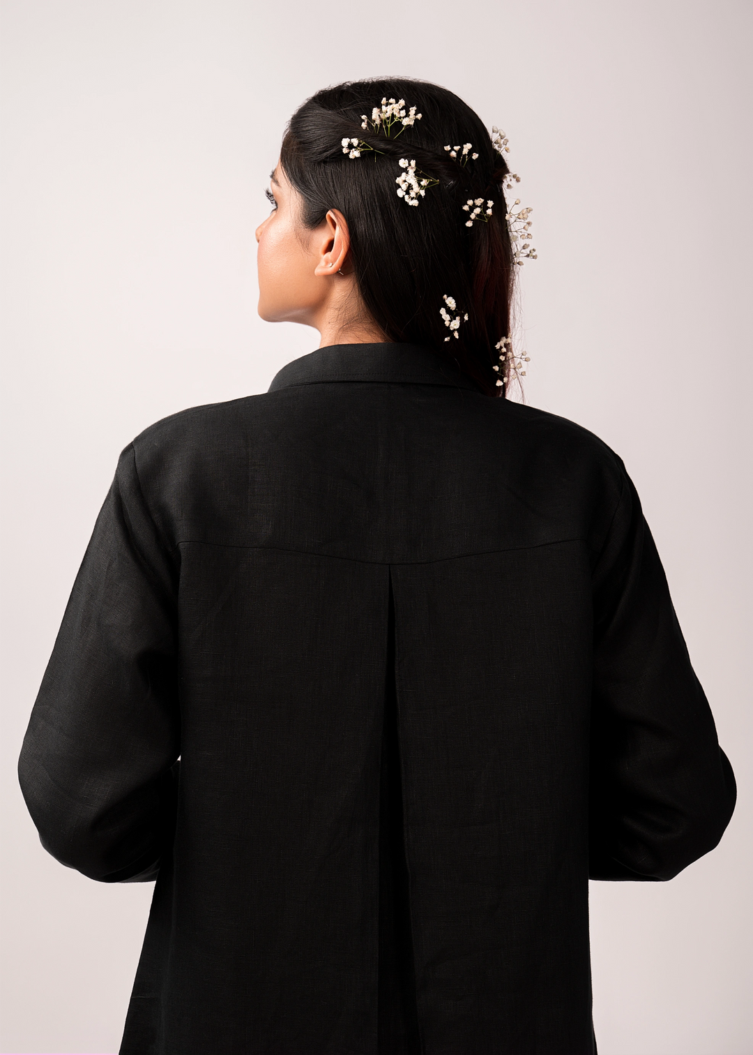 Black Floral Garden