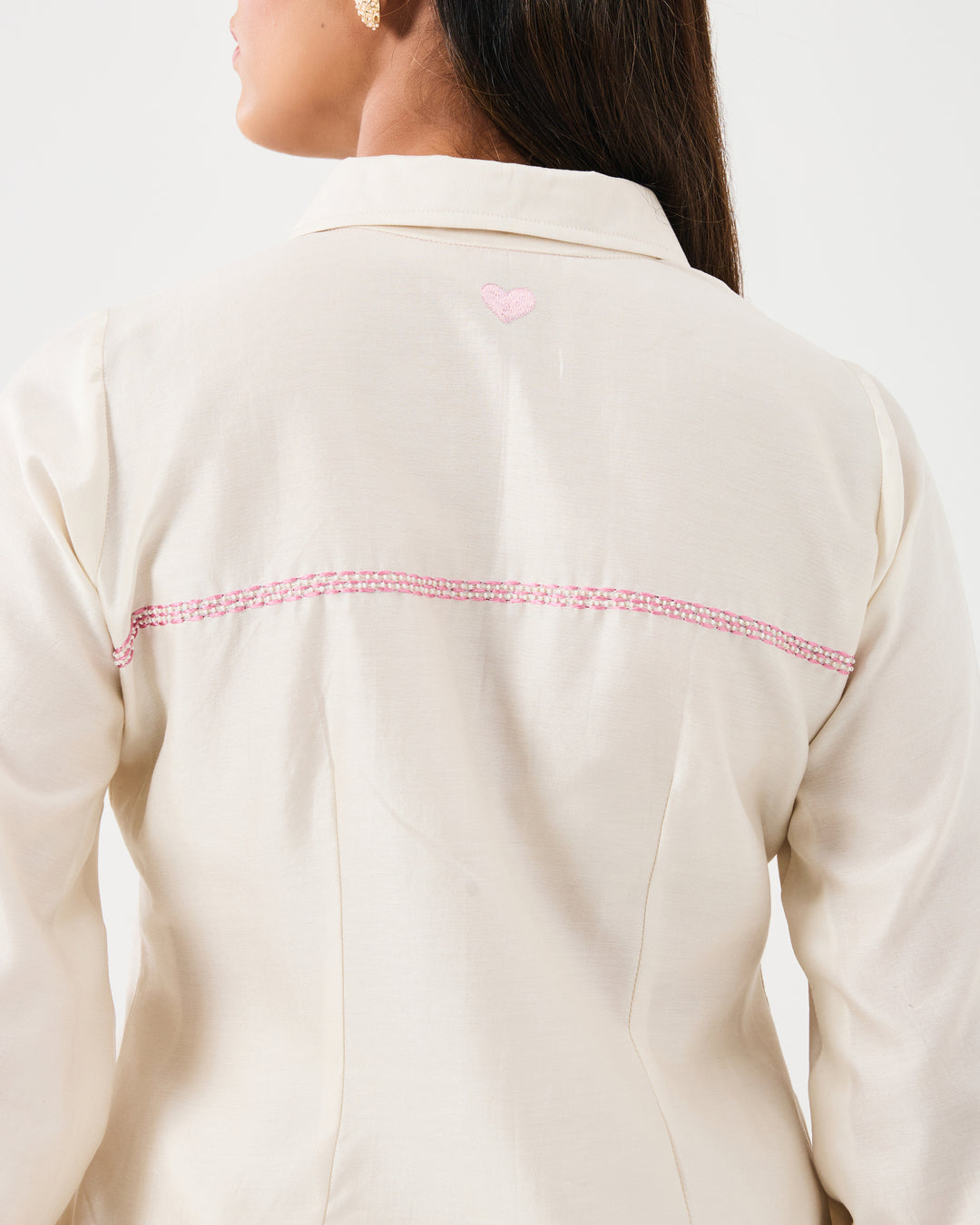 Dilzaah Solid Heart Shirt Style