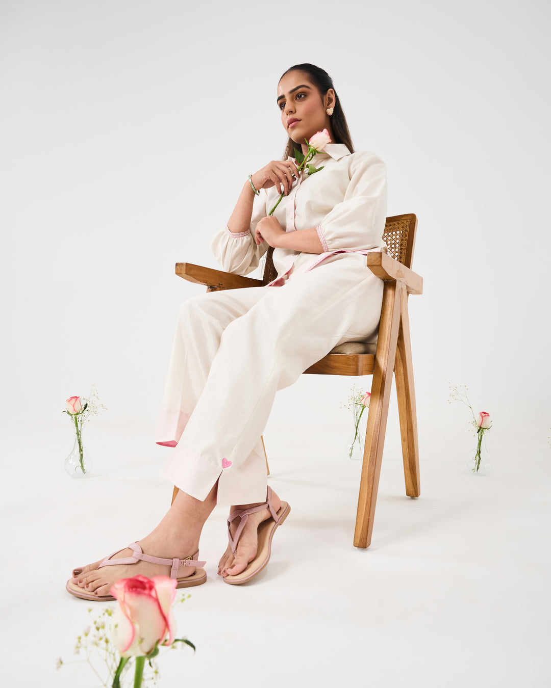 Dilzaah Solid Heart Shirt Style