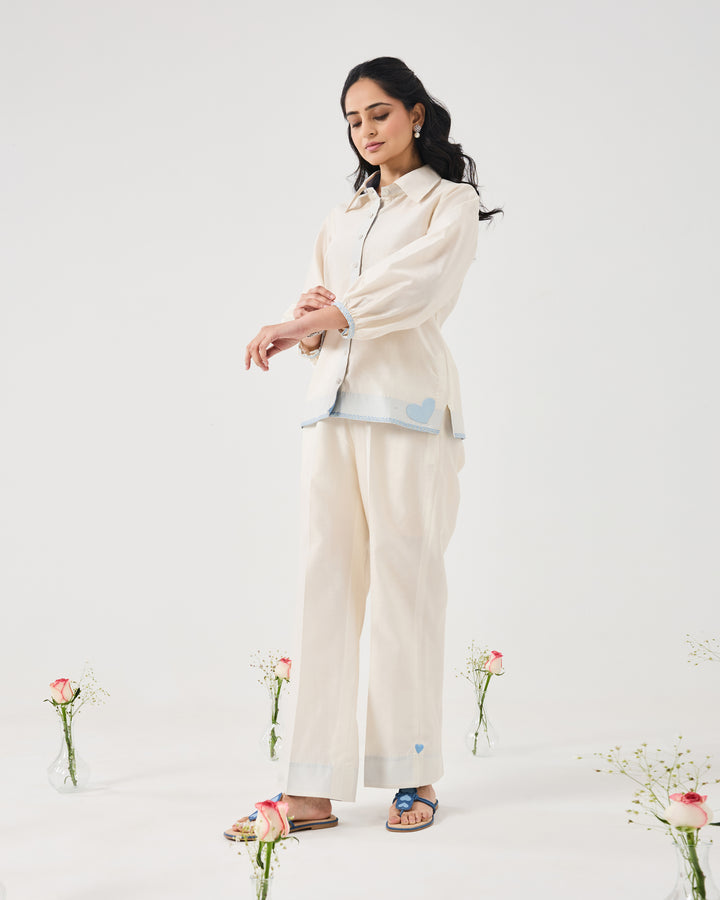 Dilzaah Solid Heart Shirt Style