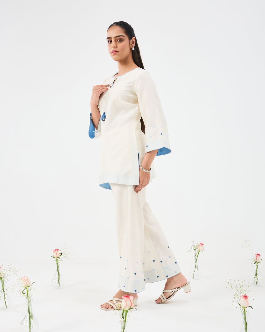 Dilzaah Solid Heart Co ord set