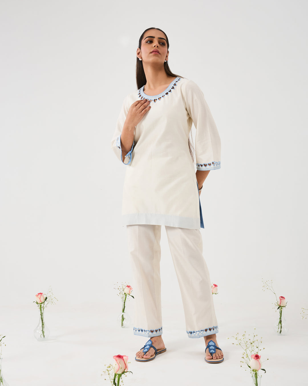 Dilzaah Cut Heart Co ord set