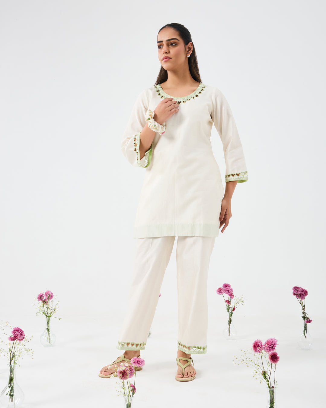 Dilzaah Cut Heart Co ord set