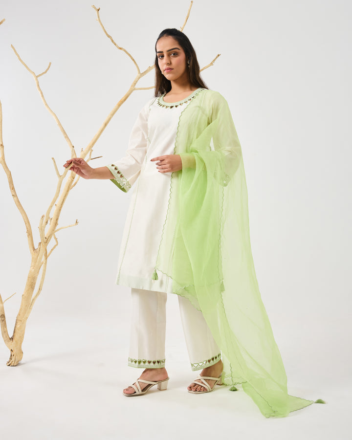 Dilzaah Cut Heart Aline suit