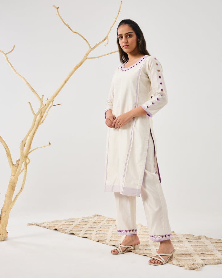 Dilzaah Cut Heart Straight suit