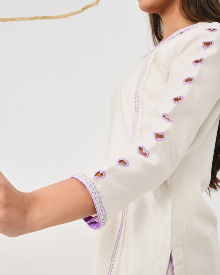 Dilzaah Cut Heart Straight suit