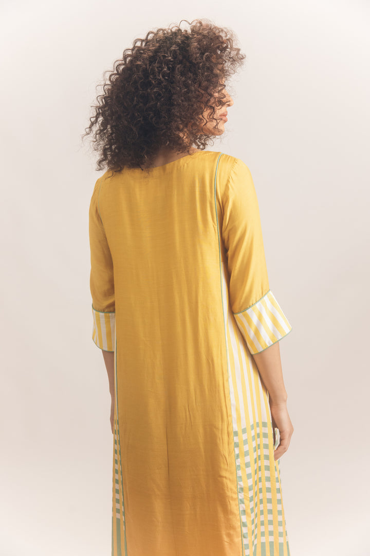 Sienna Kurta Set Yellow