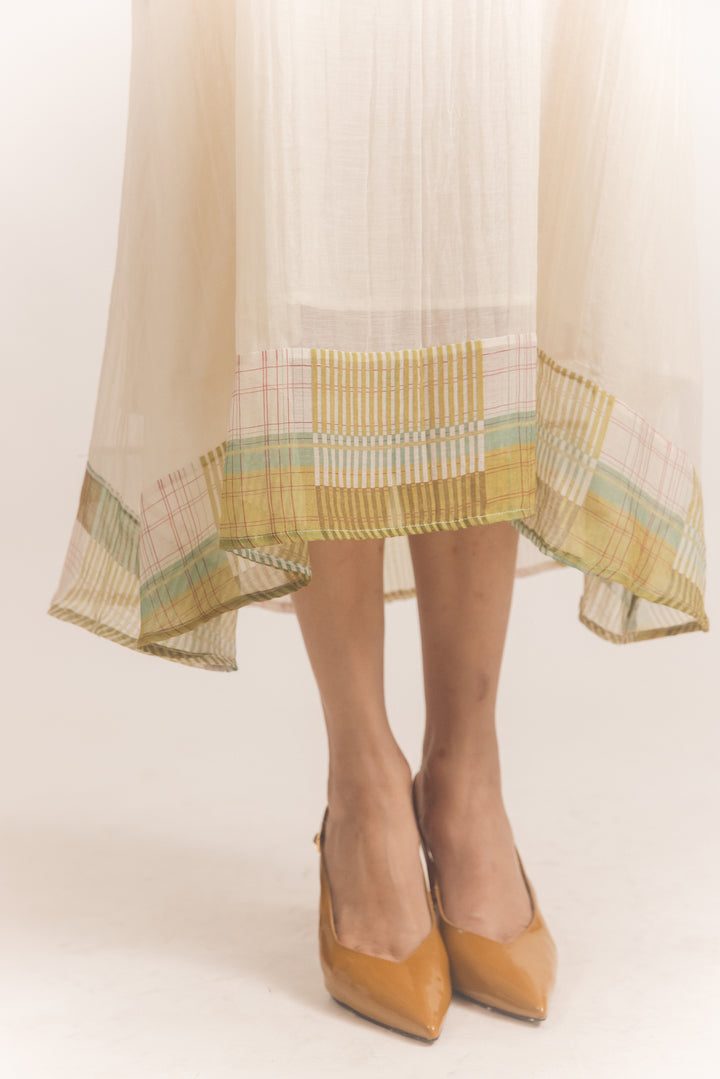 Vine hill top dress white