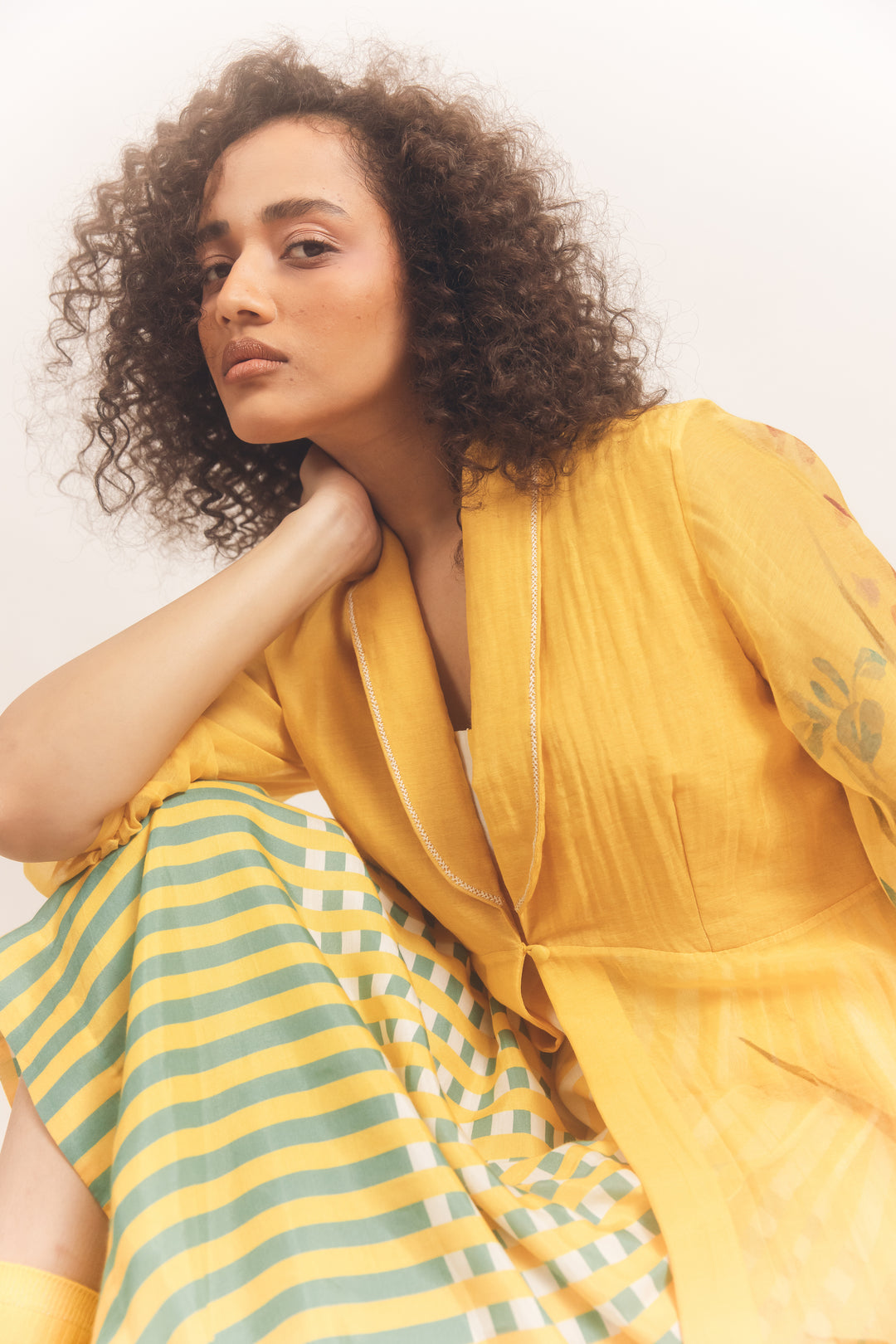 Aurora Jacket set yellow