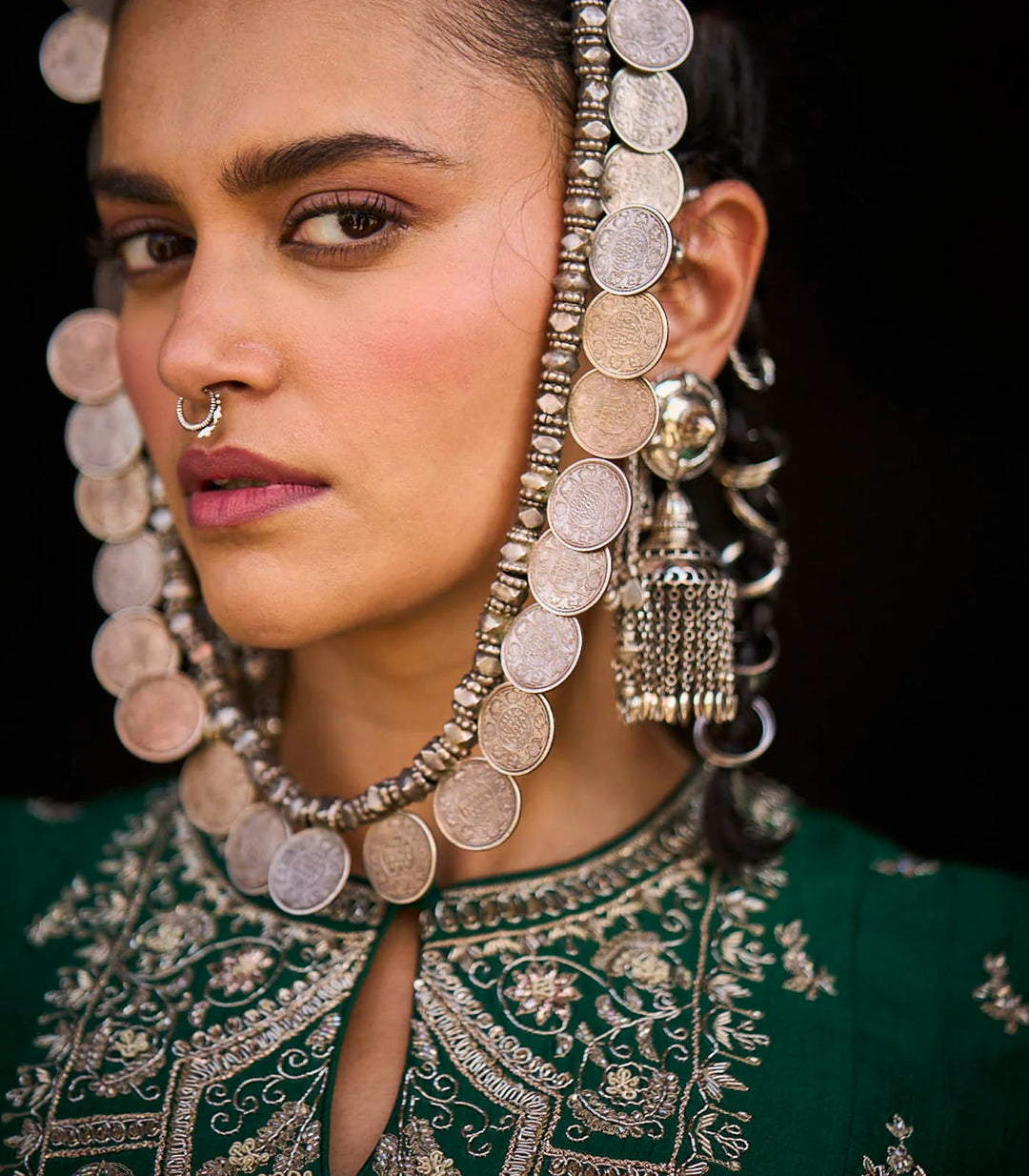 Emerald Green Tunic Set