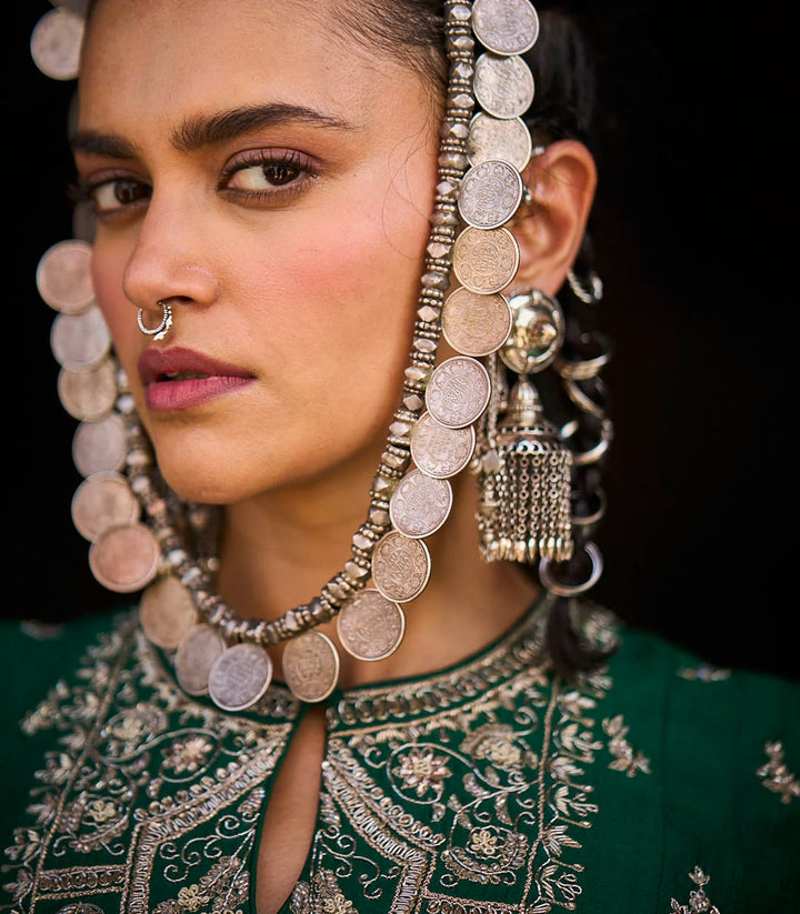 Emerald Green Tunic Set