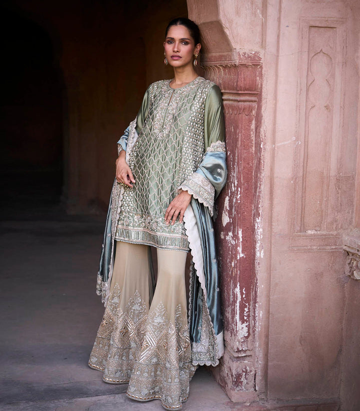 Mint Green Tunic Set