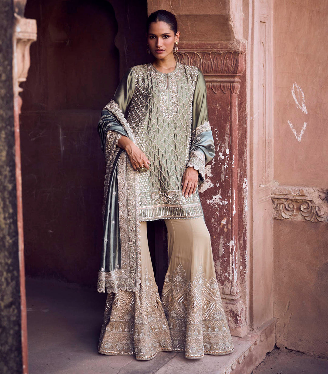 Mint Green Tunic Set