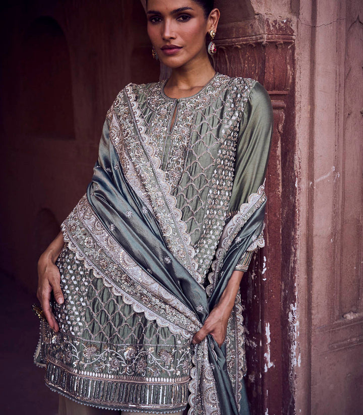 Mint Green Tunic Set