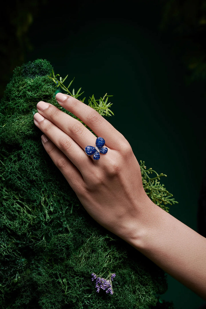 Fluttering Wings Cocktail Ring